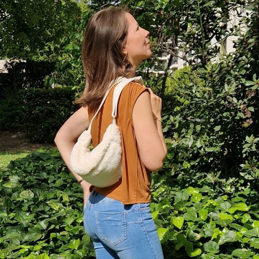 sac banane moumoute porté dos