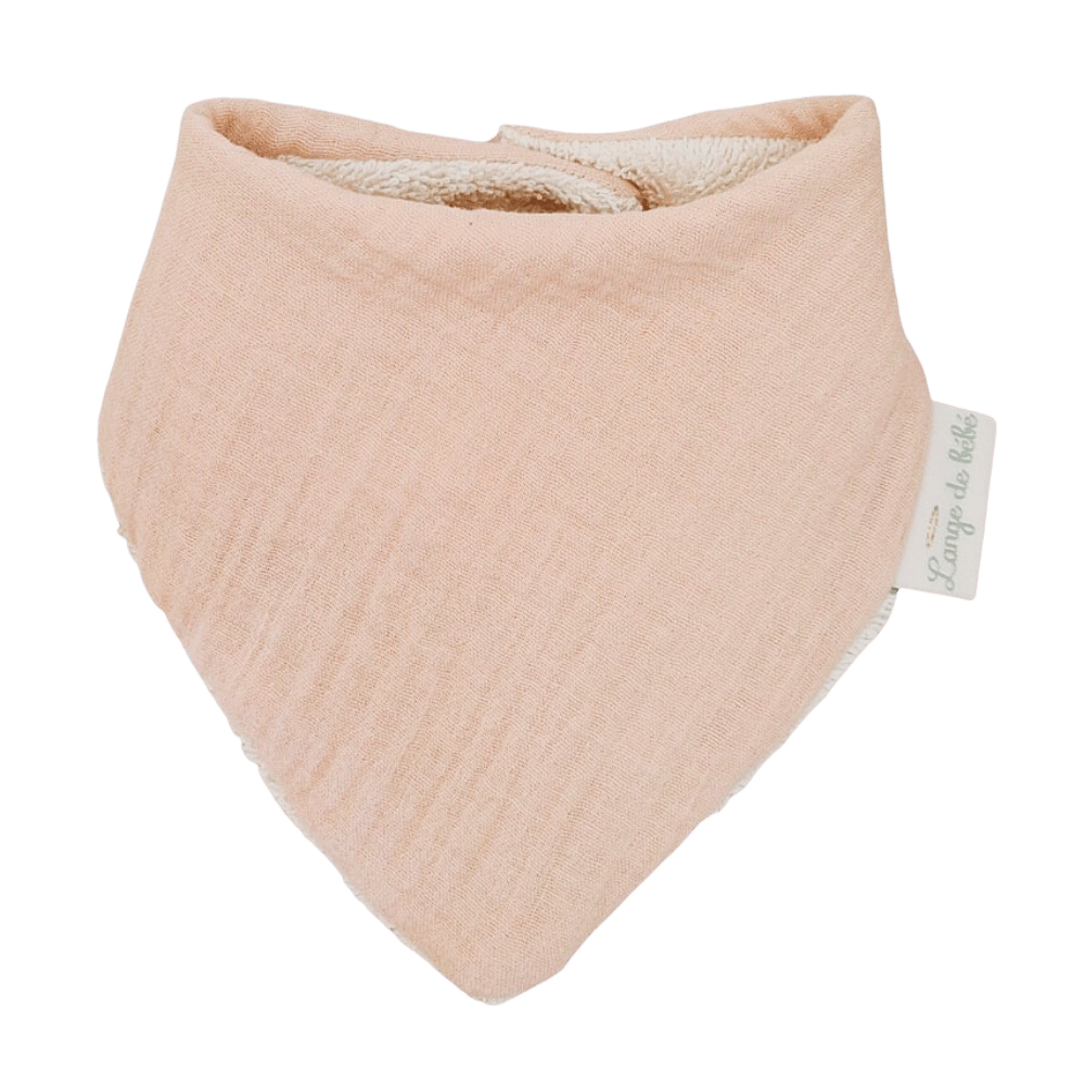 bavoir bandana personnalisé poudré