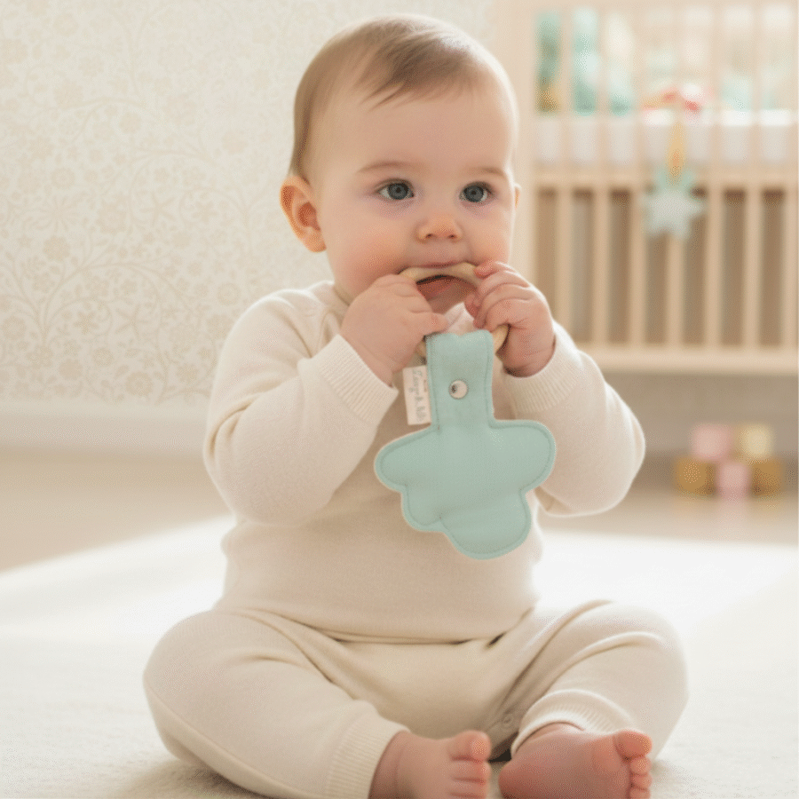 Anneau de dentition pour bébé bio