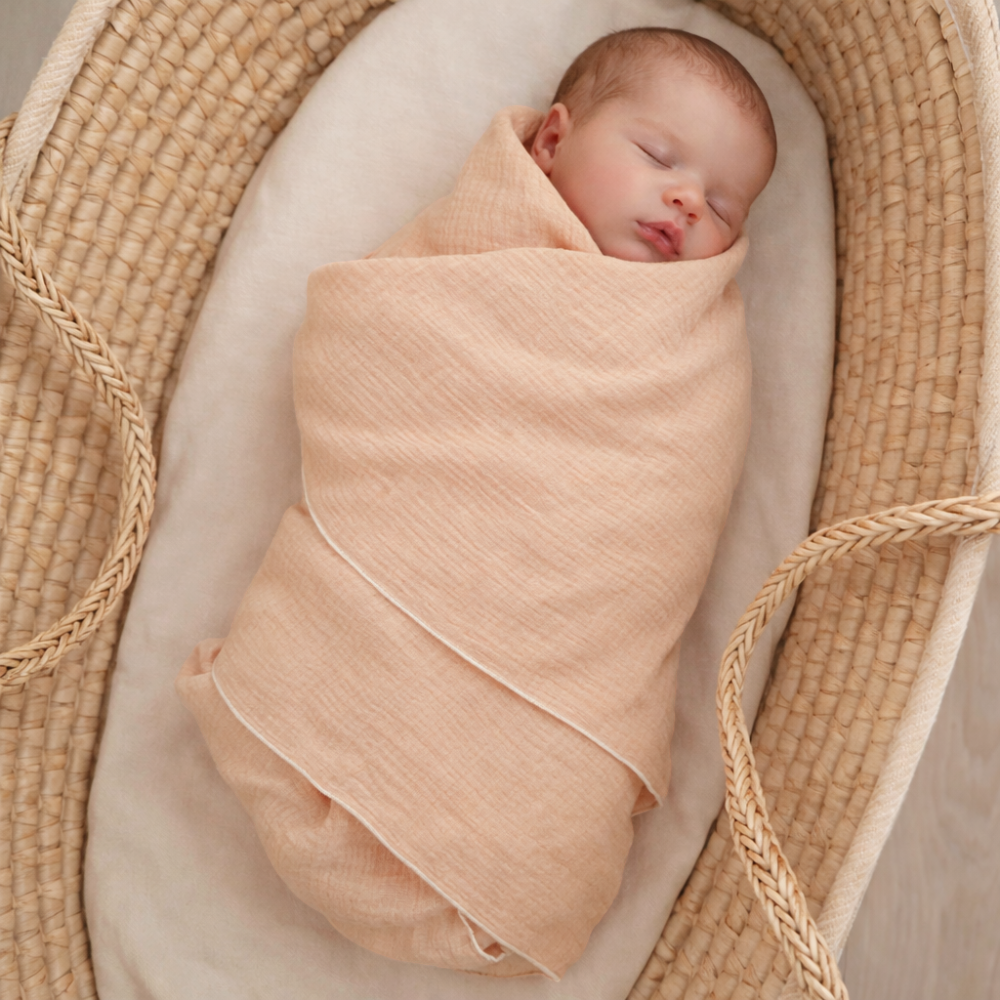 Maxi lange bébé GOTS emmaillotage