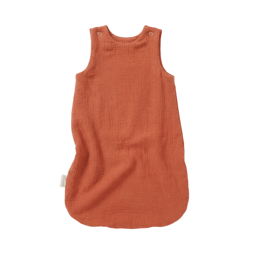 gigoteuse TOG 1 coton bio couleur terracotta