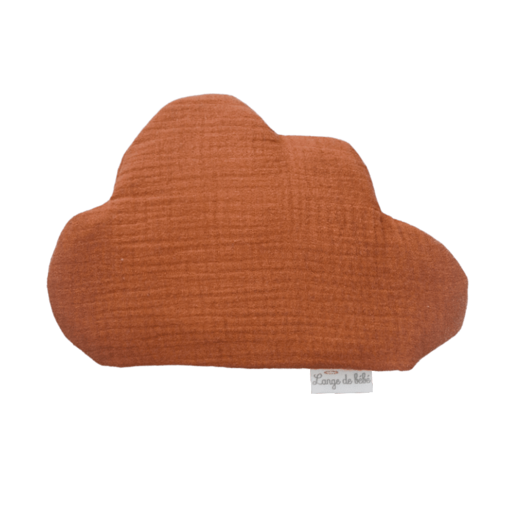 Bouillotte sèche bio bébé terracotta